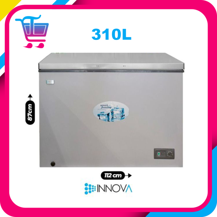 Congélateur Coffre - Innova - In-549 - 310L - Gris Fonce