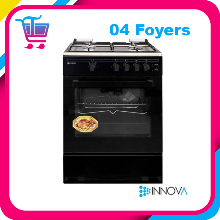 Cuisinières à gaz automatique - Innova - IN6402 - 4 Feux